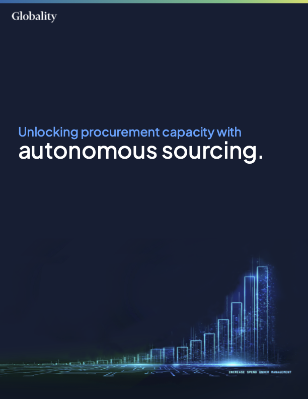 Unlocking Procurement Capacity with Autonomous Sourcing — eBook Cover